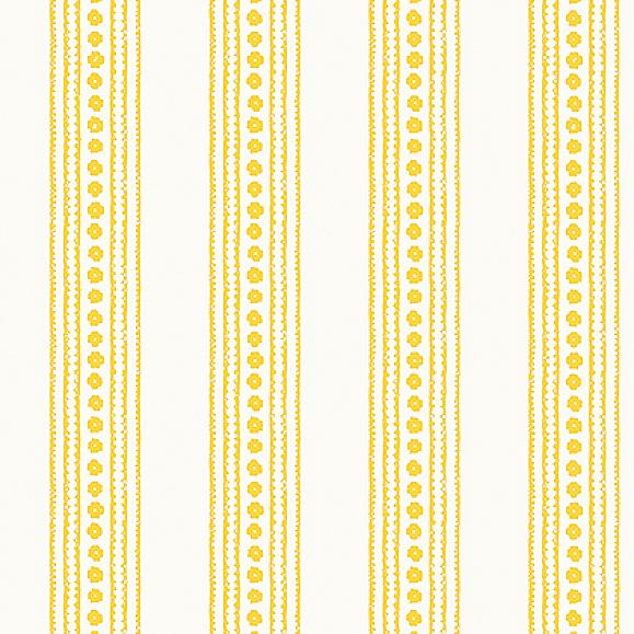 Обои Thibaut T10610 New Haven Stripe Yellow
