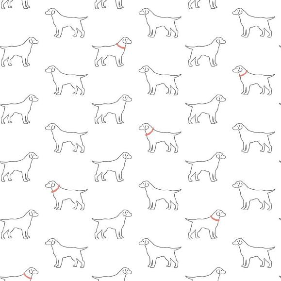 Обои Wallquest 3122-10400 Yoop White Dog