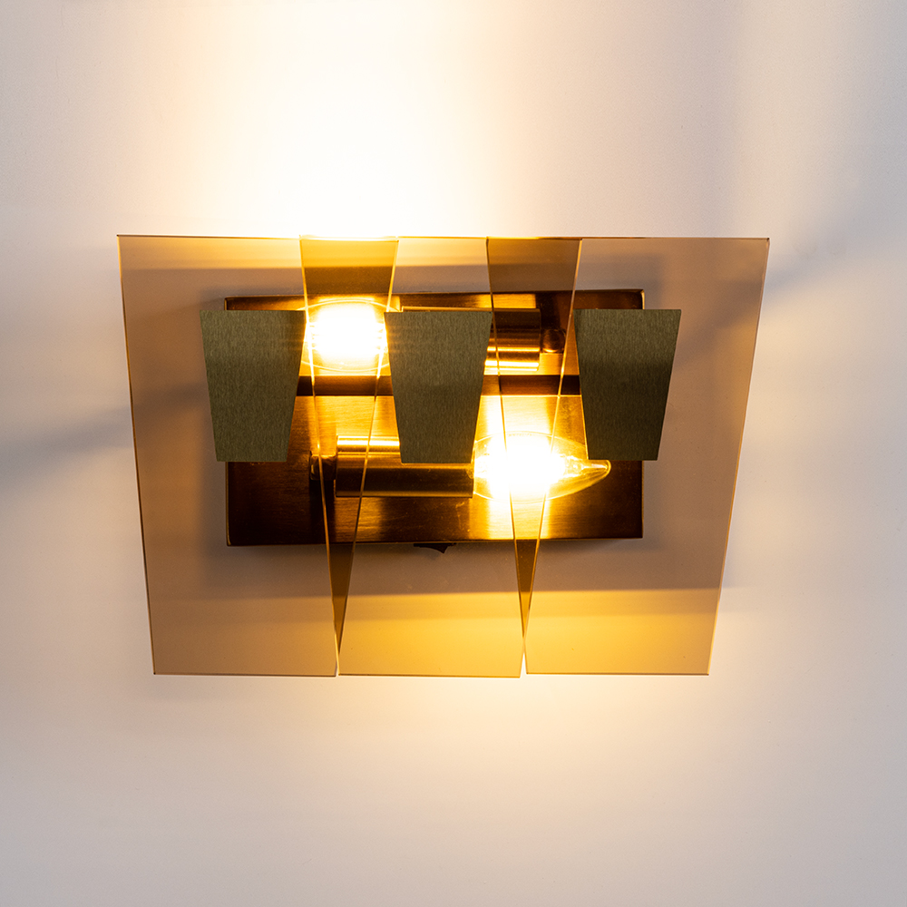 Настенный светильник Arte Lamp Sophia A4066AP-2PB