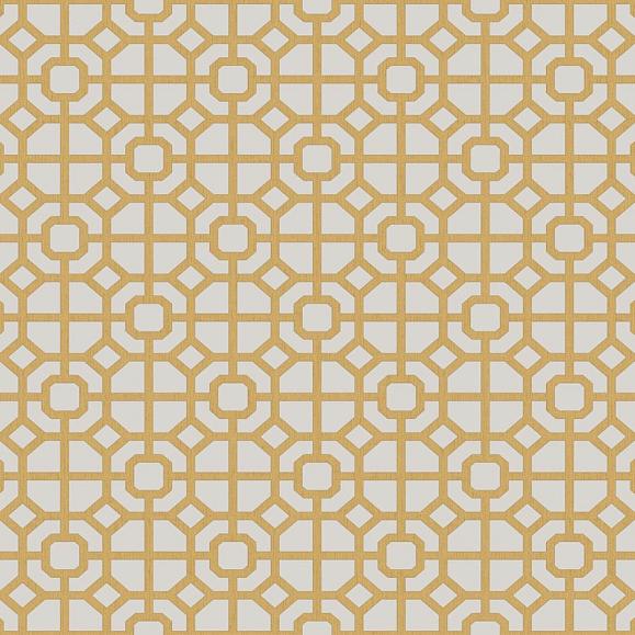 Обои Aura 1908-2 Lattice Ocher