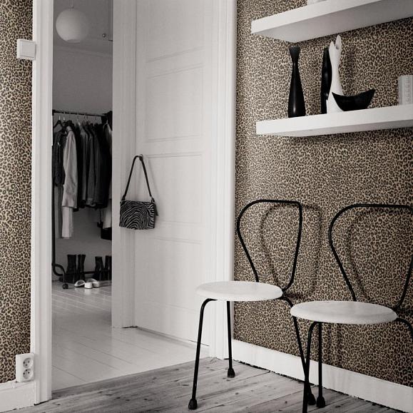 Обои York TC2684 Leopard King Brown