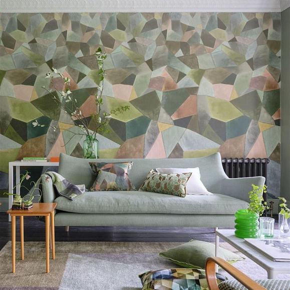 Панно Designers guild PDG1110/01 Géo Moderne Jade