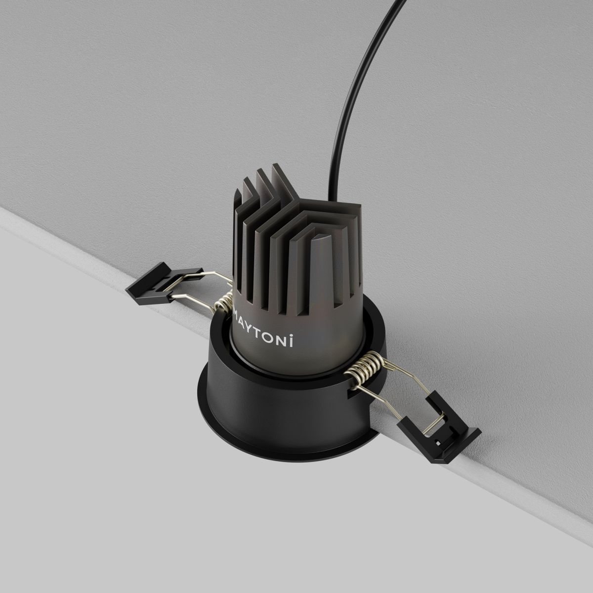 Встраиваемый светильник Maytoni Technical Dip DL115-10W-3K-B