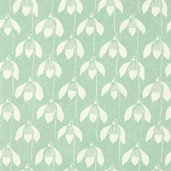 Обои Scion 112801 Snowdrop Sage