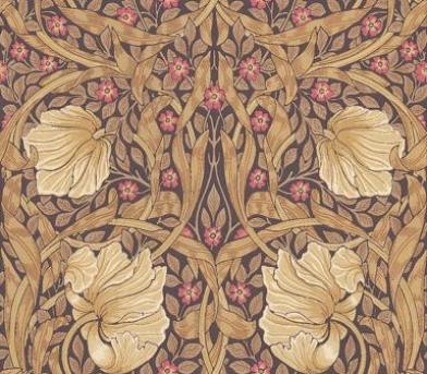 Обои Morris 210390 Pimpernel Fig/Sisal