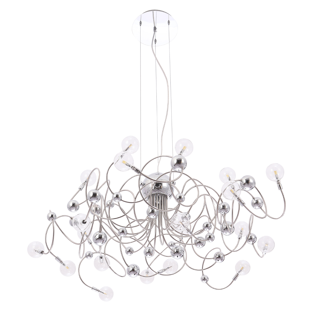 Подвесная люстра Crystal Lux MEDUSA SP20 CHROME