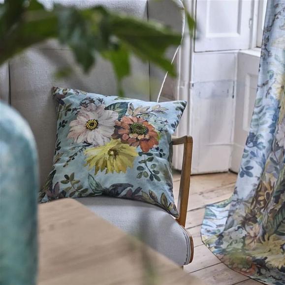 Подушка CCDG1286, Glynde, Eau de Nil, Designers Guild 50x50см