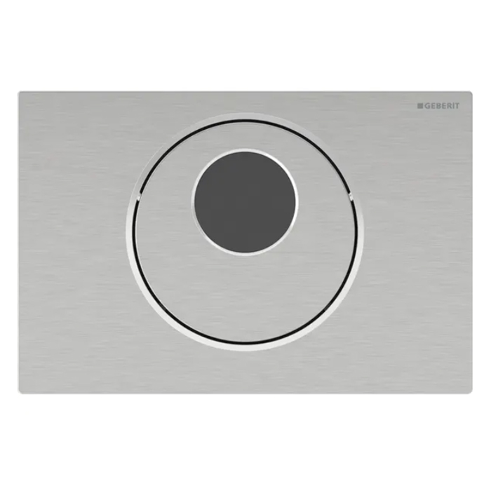 Geberit Sigma10 Клавиша для унитаза, с системой управления смывом, электронная, цвет: нержавеющая сталь