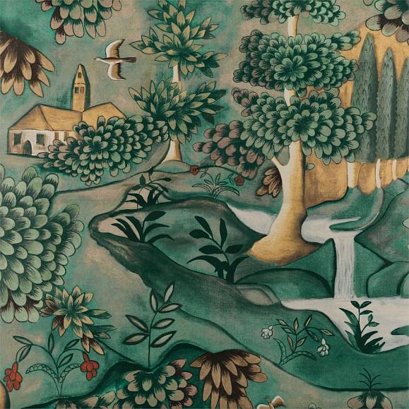 Обои Zoffany 310431 Verdure Tapestry Green