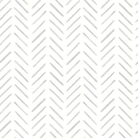 Обои York CV4453 Painted Herringbone Fog