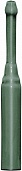 Angulo Exterior Rodapie Clasico C/C Verde Oscuro 3x15 ADMO 5415