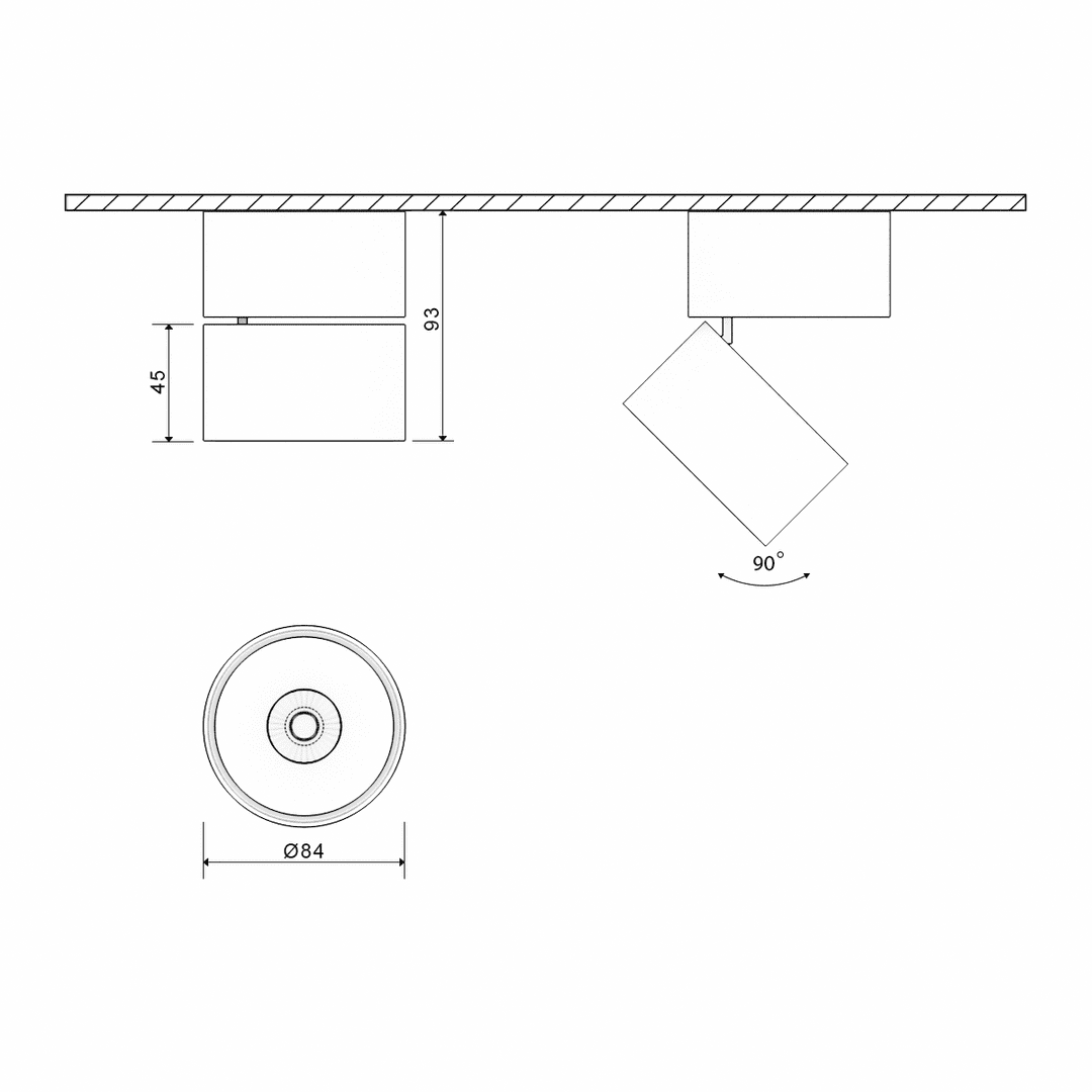 Спот Lumker I-SF-BL-NW 005434