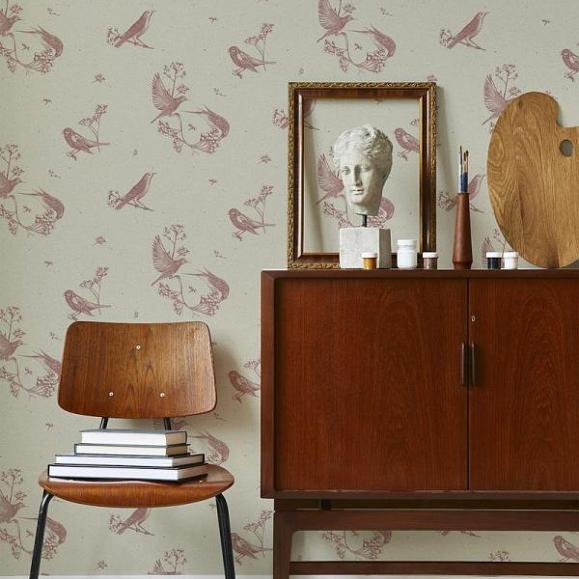 Обои Coordonne 9500070N Sweet Birds Papirus