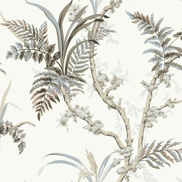Обои York GR5992 Enchanted Fern Neutrals/Blue