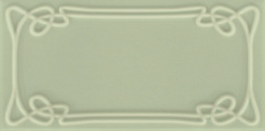 ETRURIA DESIGN ART DECO Vector Frame E Moss Green