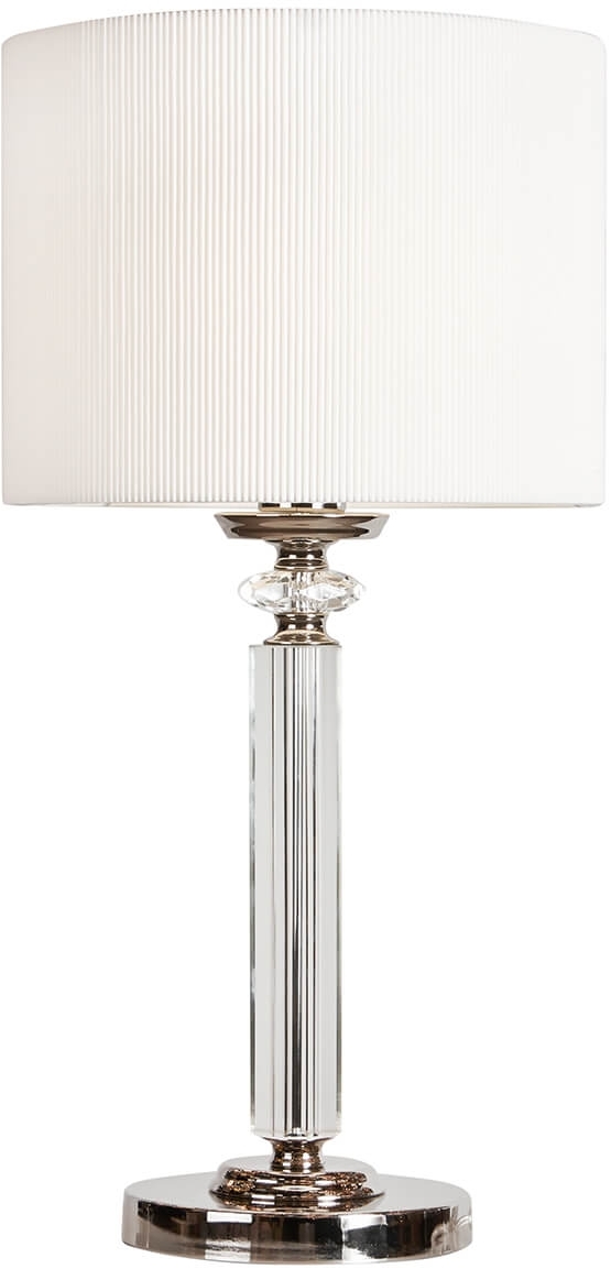 Настольная лампа iLamp Alexa T2404-1 Nickel