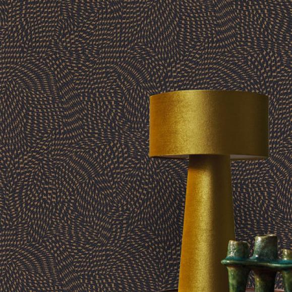 Обои Casamance 75723058 Passy Noir/camel