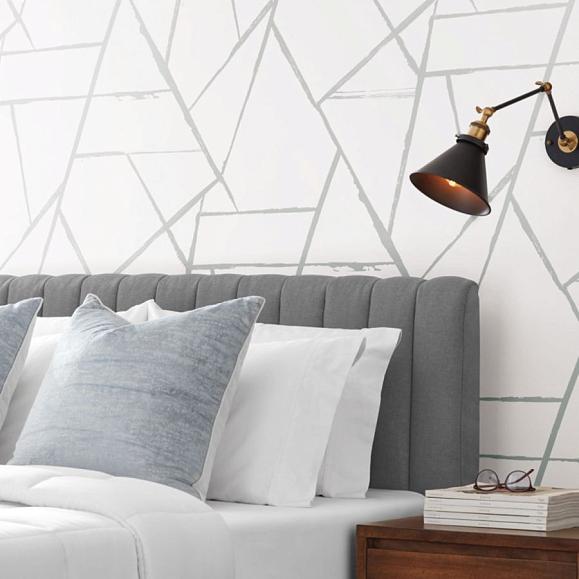 Обои York CC1296 Intersect Silver