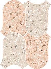 41zero42 CHICCO Mosaic Onda Rosa/Greige