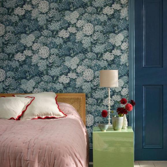 Обои Little Greene 0234RWHICKS коллекции In the Garden