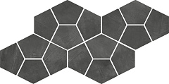 ITALON / ИТАЛОН CONTINUUM Petrol Mosaico Prism Натуральный