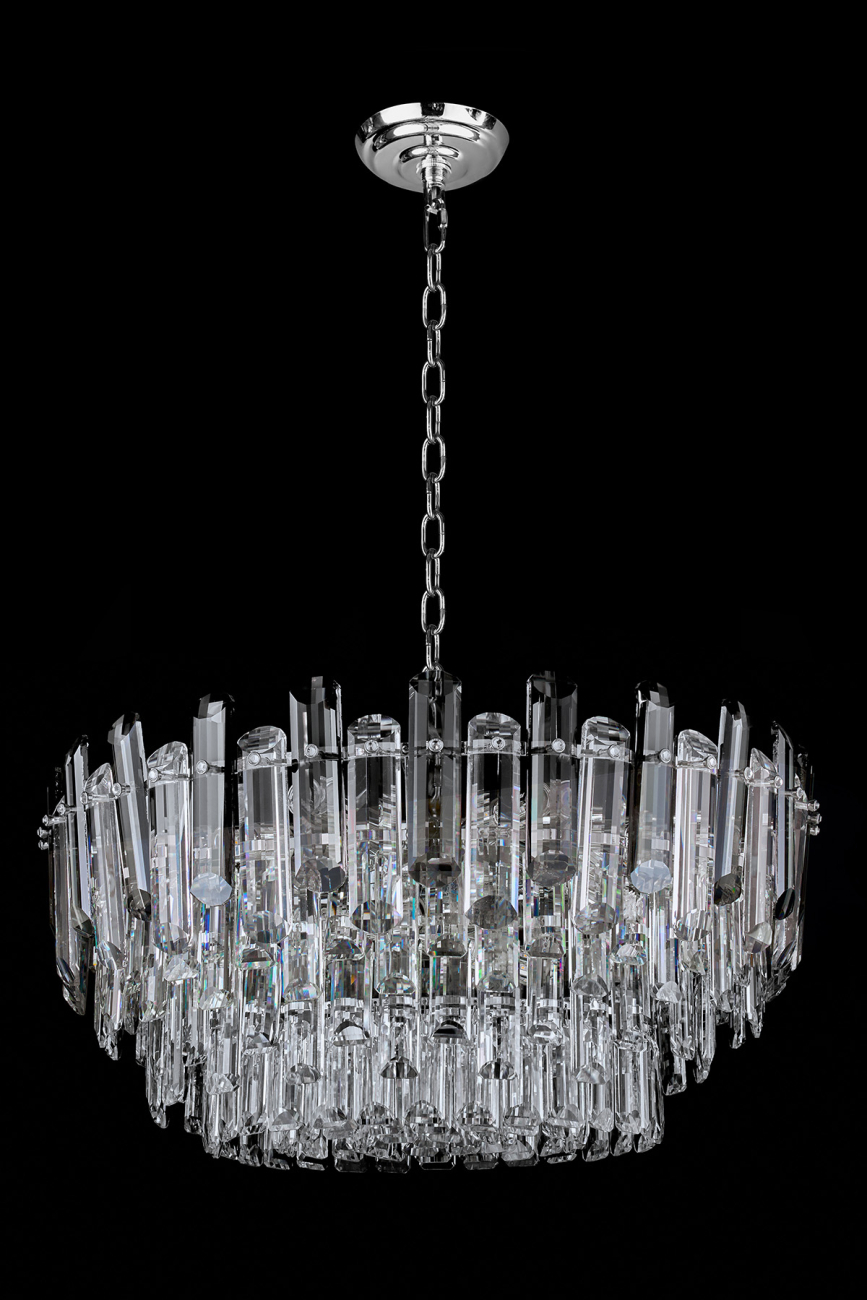 Подвесная люстра Jacqueline LE7161/600 CH/GR