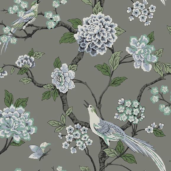 Обои York GR5933 Fanciful Grey