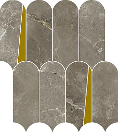 ITALON / ИТАЛОН STELLARIS Tuscania Grey Mosaico Elegant Люкс