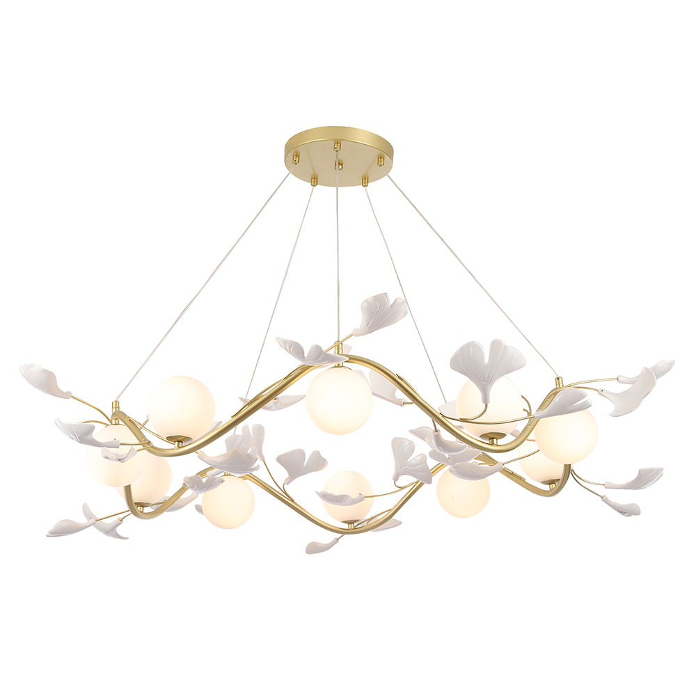 Подвесная люстра Crystal Lux COLIBRI SP10 GOLD