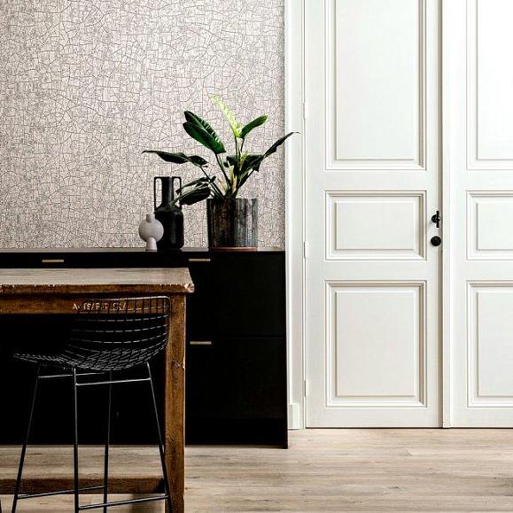 Обои Arte 66020 Emaille Glazed White