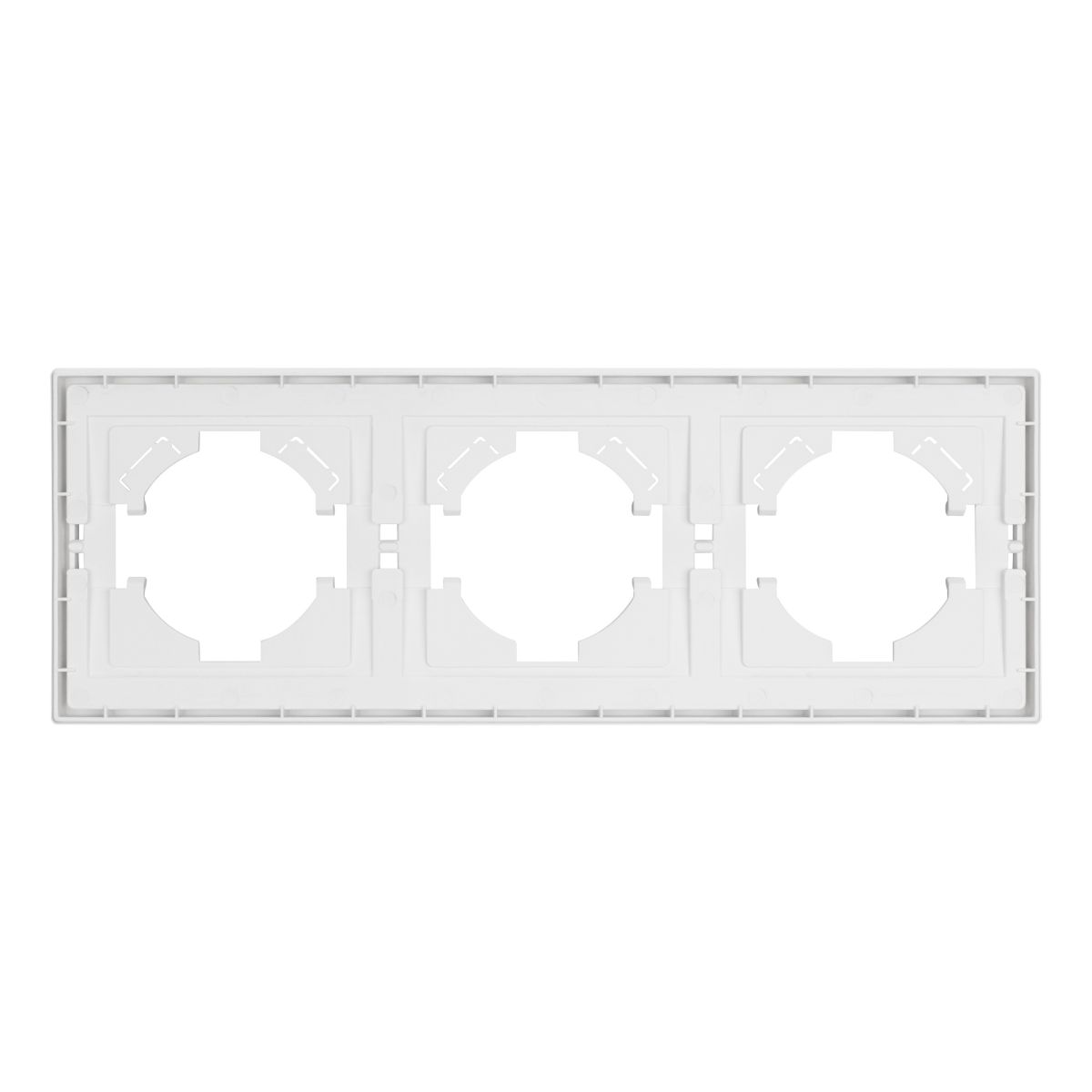 Рамка пластиковая на 3 поста Arlight FRM-TENDO-PL-3-WH 053843