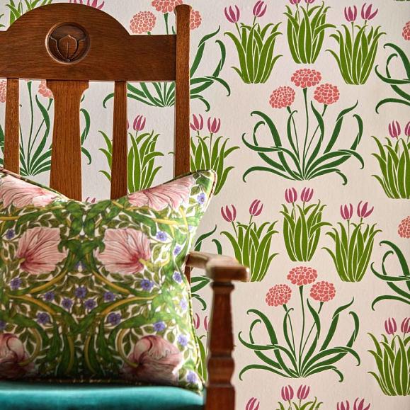 Обои Morris 217342 Glade Tulip Fields
