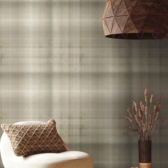 Обои York HO2159 Sterling Plaid Neutral