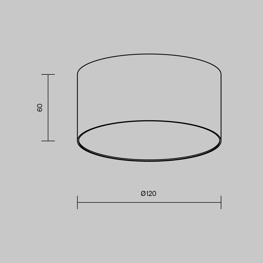 Потолочный светодиодный светильник Maytoni Technical Ceiling & Wall Zon C032CL-12W3K-RD-B
