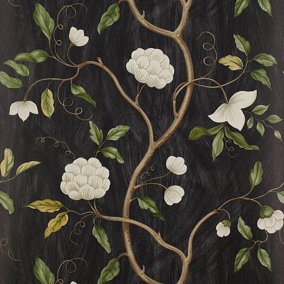 Обои Colefax and Fowler 07949/06 Snow Tree Вlack