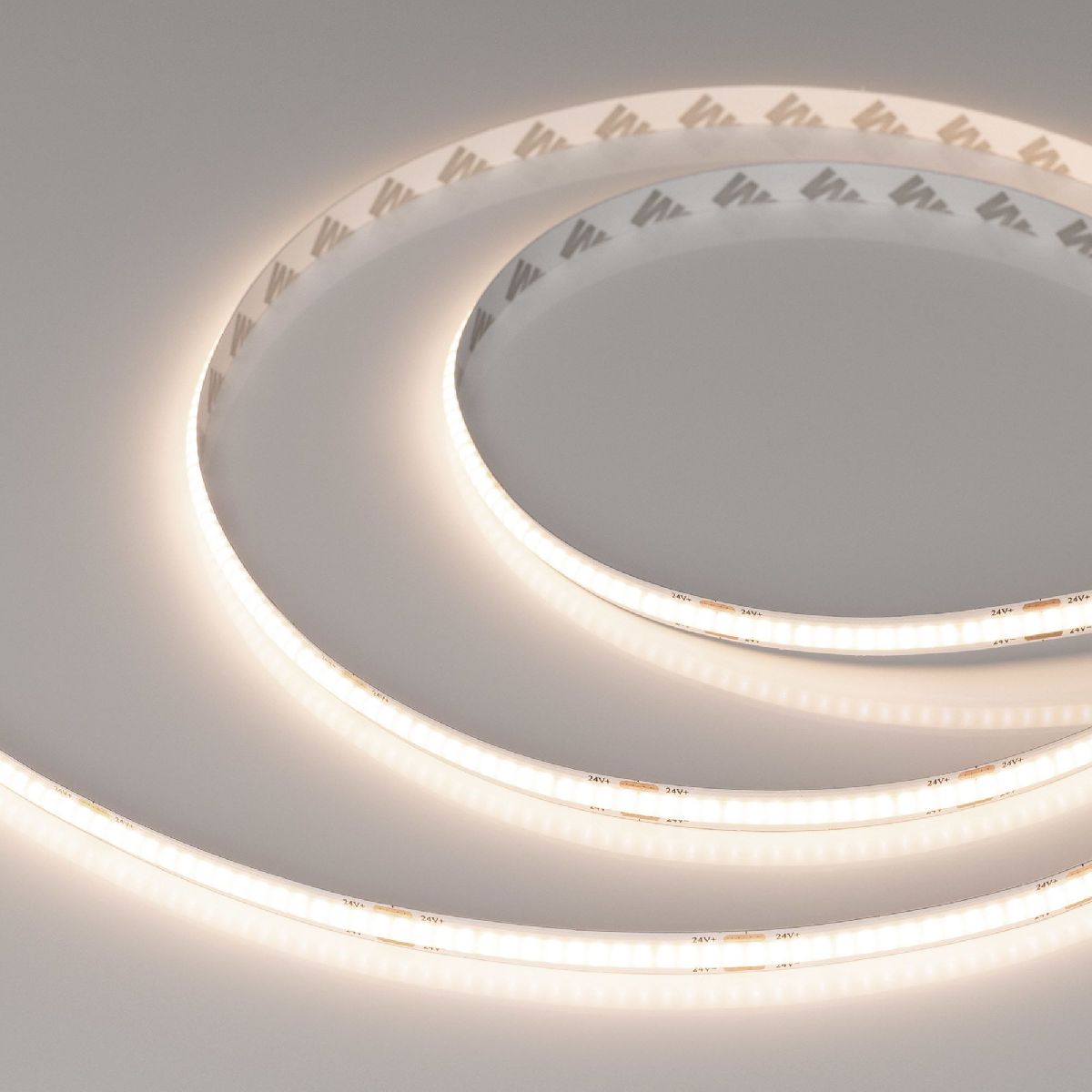 Светодиодная лента Arlight COB-X320-8mm 24V Warm3500(8 W/m, IP20, CSP, 5m) 044584