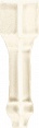 Angilo Exterior Cornisa Clasica C/C Marfil 7,5x2,3 ADMO 5344