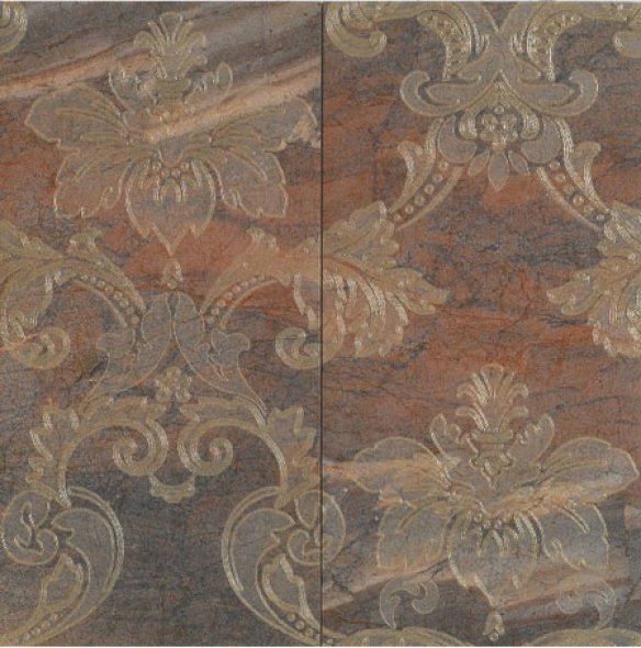 Decor Panello Damasco Copper lap. 60х60