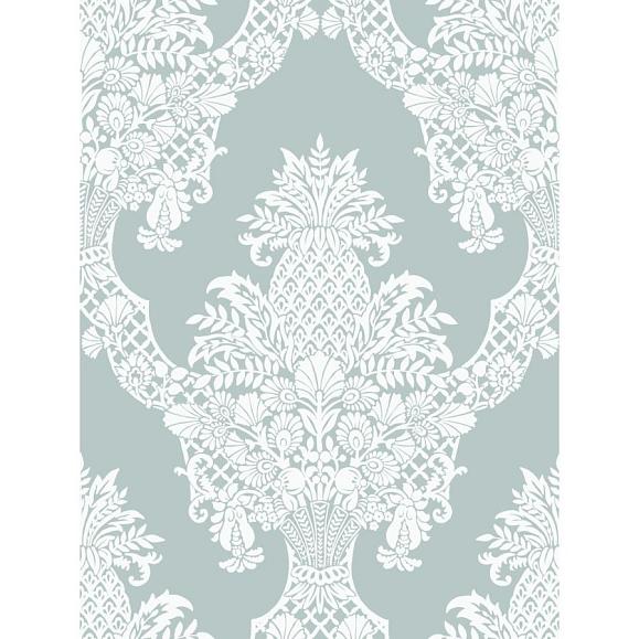 Обои York DM4973 Pineapple Sea Blue