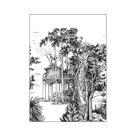 Панно Caselio 105420903 The Garden Shed Noir