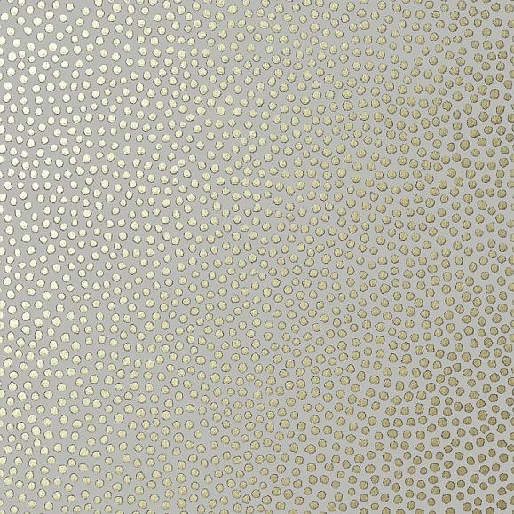 Обои Anna French AT79164 Davis Dot Metallic Gold on Pewter