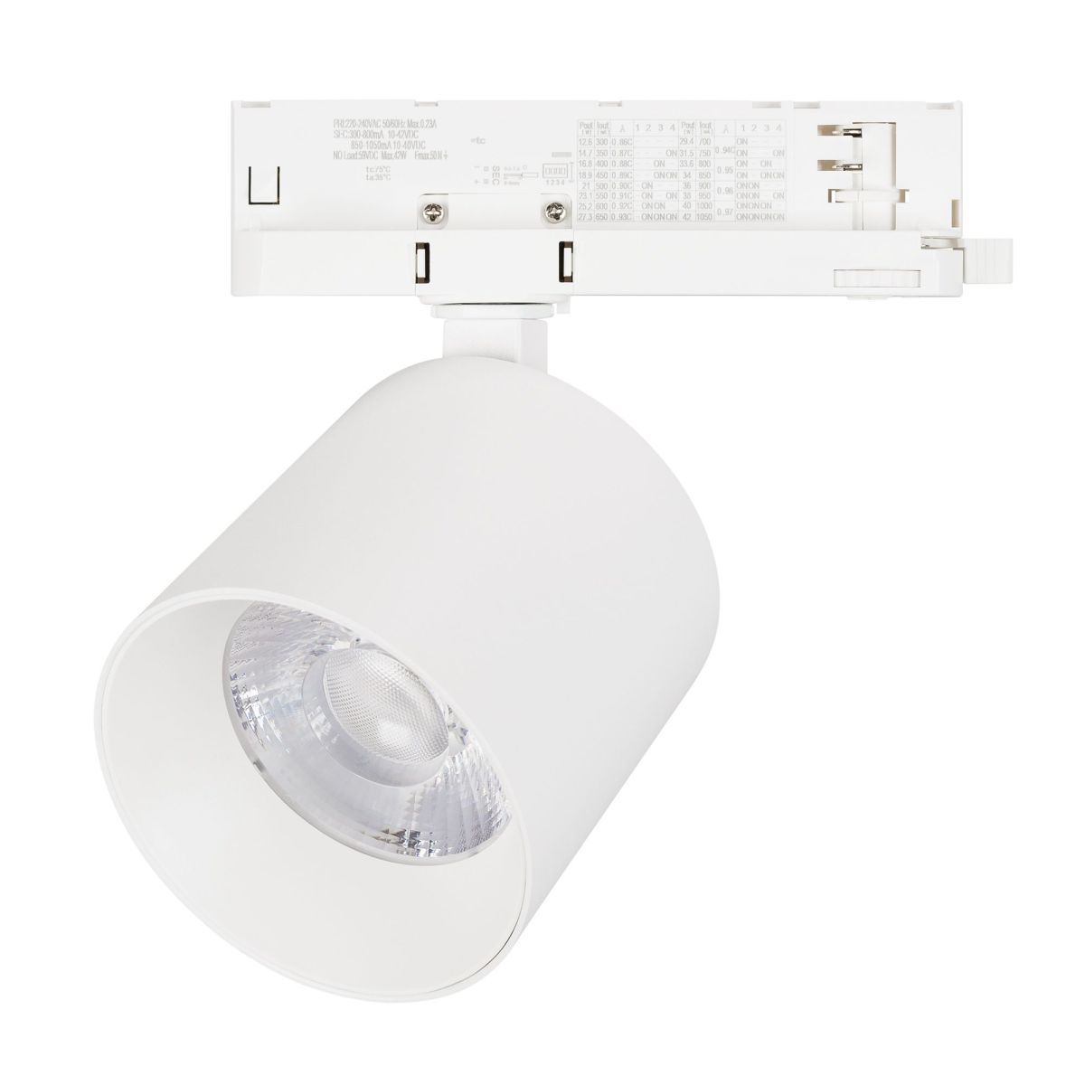 Трековый трехфазный светильник Arlight LGD-DYKE-4TR-R100-36W Day4000 (WH, 50 deg, 230V) 052291