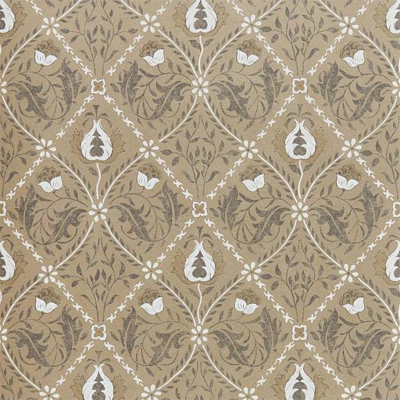 Обои Morris 216529 Pure Trellis Gold