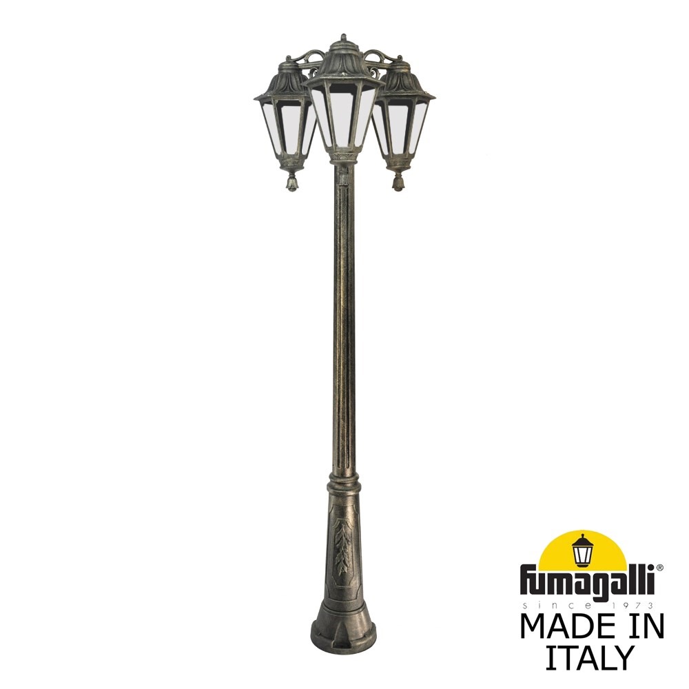 Садово-парковый светильник Fumagalli RICU BISSO/RUT 3L DN E26.157.S30.BXE27DN