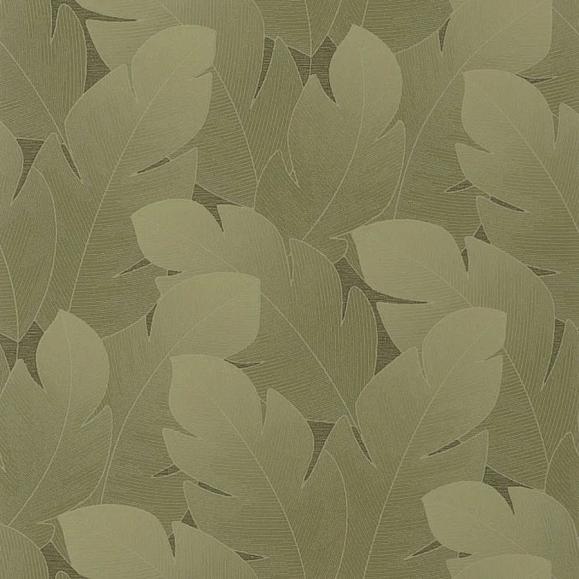 Обои Casadeco 201297606 Yuto Vert feuille
