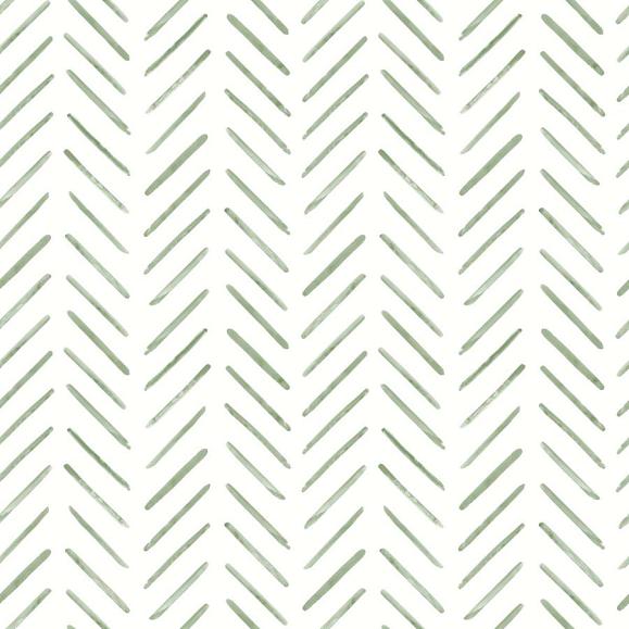 Обои York CV4452 Painted Herringbone Fern
