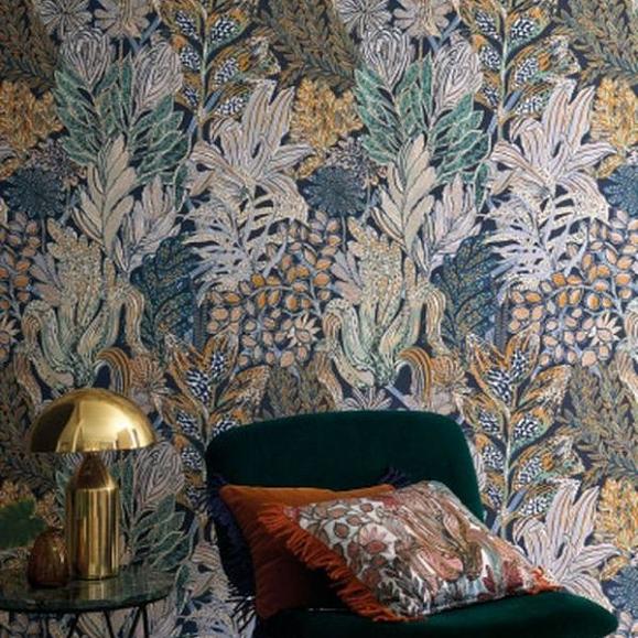 Обои Casamance 74320324 Borromee Vert