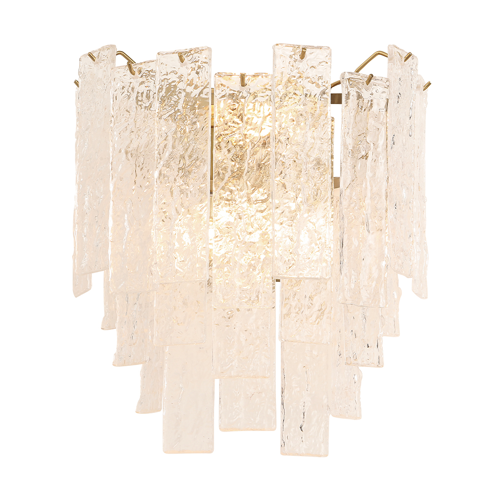 Настенный светильник Crystal Lux RICARDO AP3 BRASS