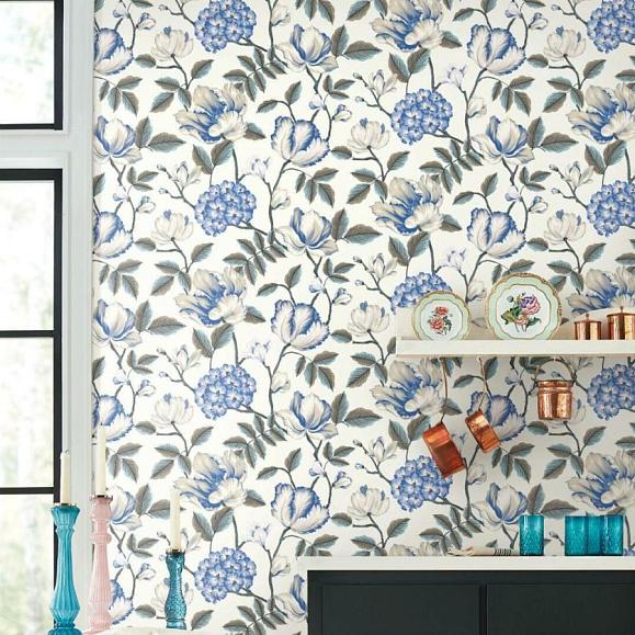 Обои York GR5903 Morning Garden White