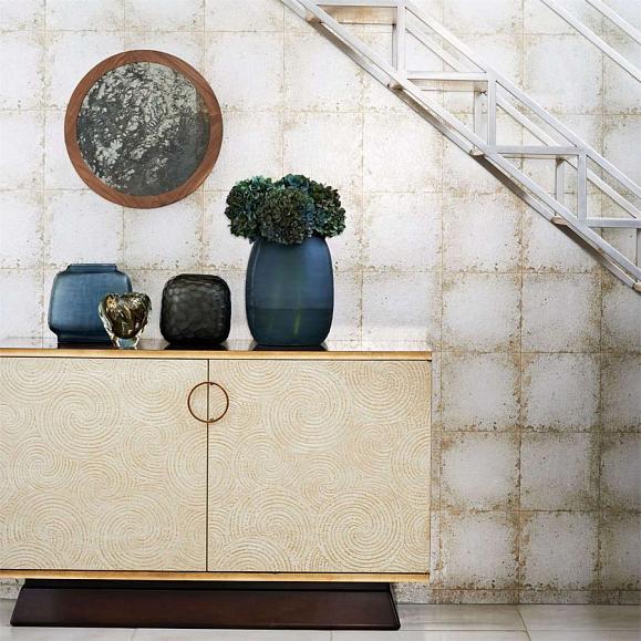 Обои Zoffany 312829 Lustre Tile Silver